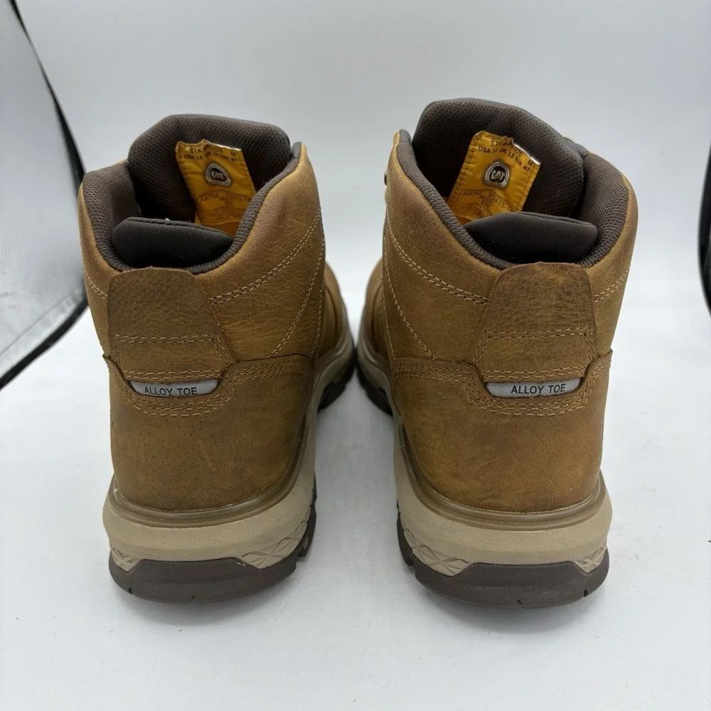 Caterpillar Boots Mens 14 Exposition Hiker Waterproof Work Safety Alloy Hard Toe